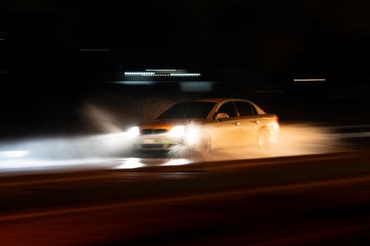 headlight restoration — headlight night