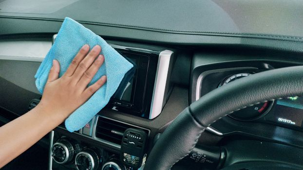 interior detailing — interior dashboard